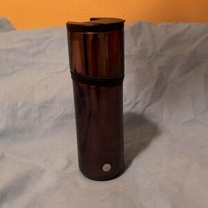 Starbucks Bronze Coffee Thermos 15 Fl Oz NWOT